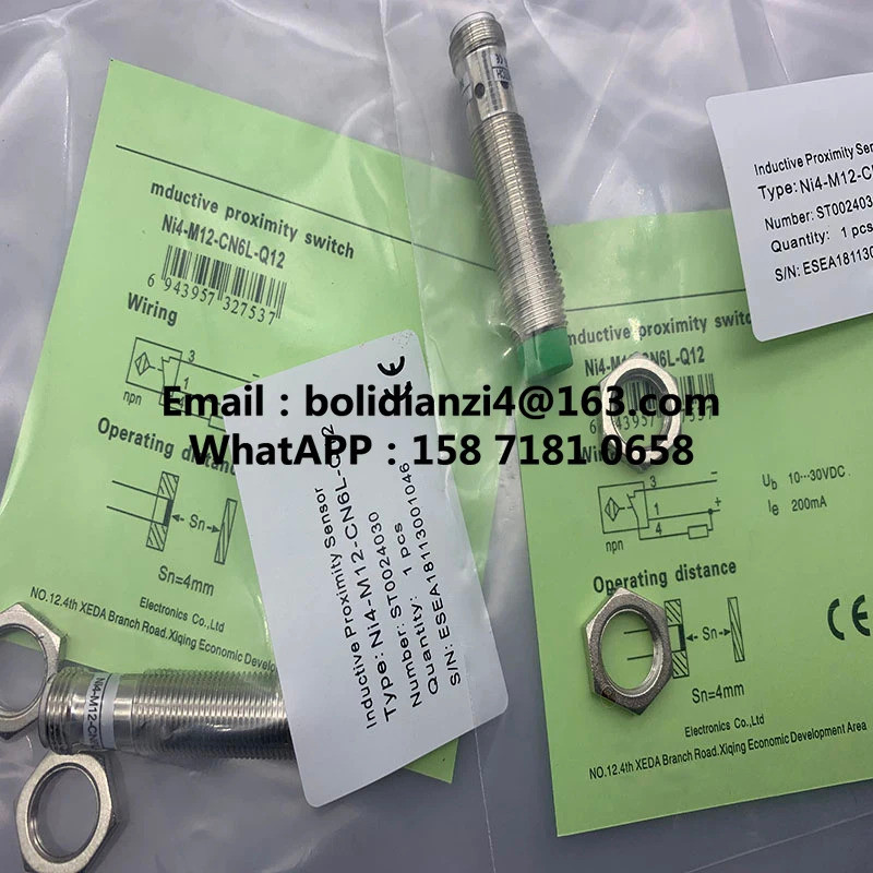 Fast Delivery เซ็นเซอร์ใหม่ NI4-M12-CD6L-Q12 NI4-M12-OD6L-Q12 FI4-M12-CD6L-Q12 FI4-M12-CN6L-Q12-Q12-