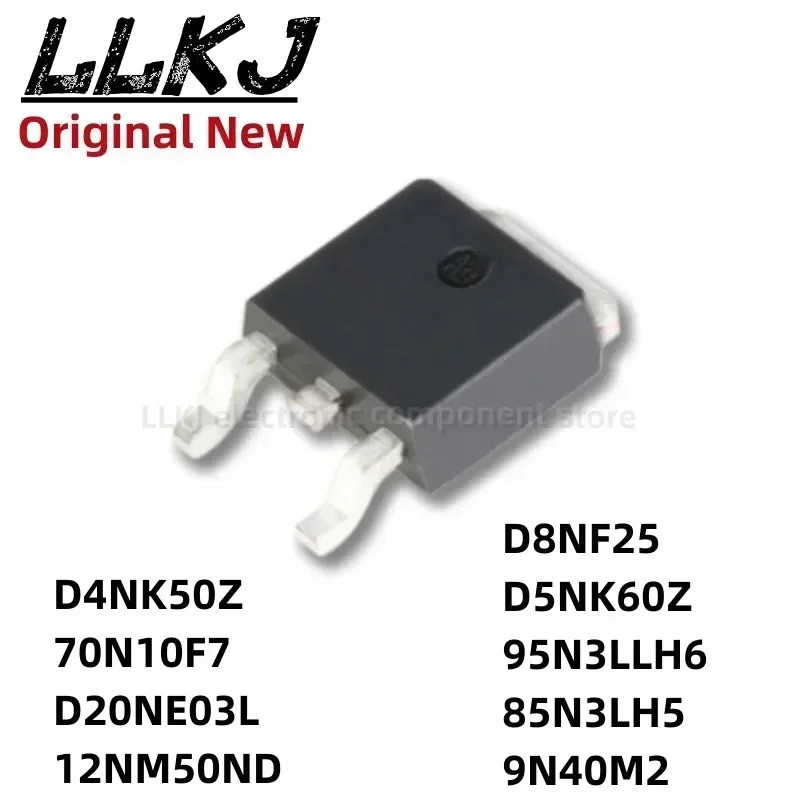 5pcs STD4NK50Z STD70N10F7 STD20NE03L STD12NM50ND STD8NF25 STD5NK60Z STD95N3LLH6 STD85N3LH5 STD9N40M2