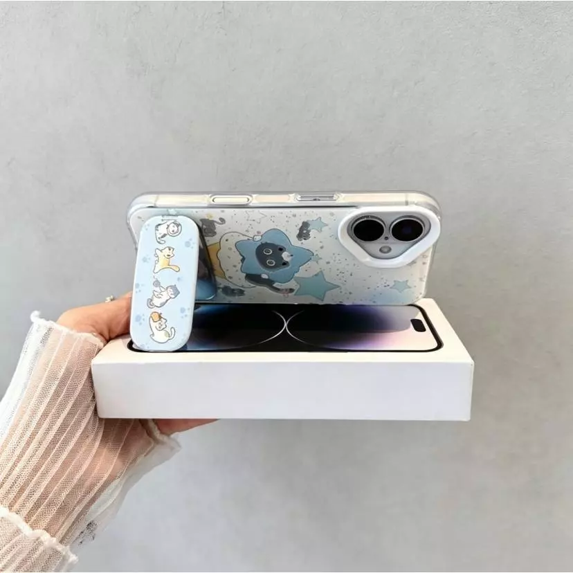 เคสกันกระแทกขาตั้งการ์ตูน สำหรับ Realme C75 C71 60 60X 50 C67 C65 C63 C61 C51 C53 C55 C30s C30 C35 C33 C31 C17 C15 C12 C11 C3 C2 C1 5i thumbnail 3