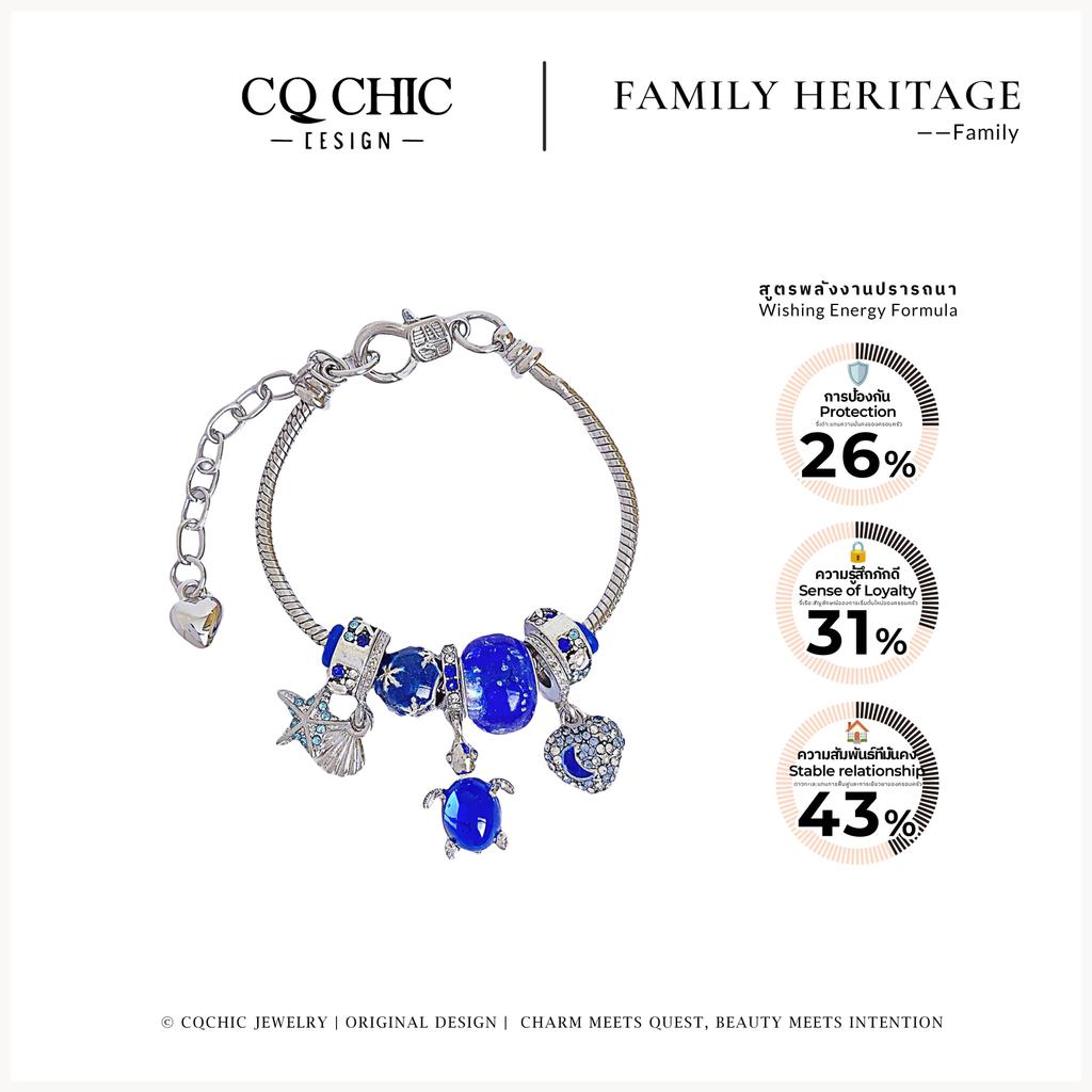 CQ CHIC [5078] Family Energy สร้อยข้อมือปรับได้  สร้อยข้อมือผู้หญิง สร้อยข้อมือแฟชั่น ของขวัญวันเกิด