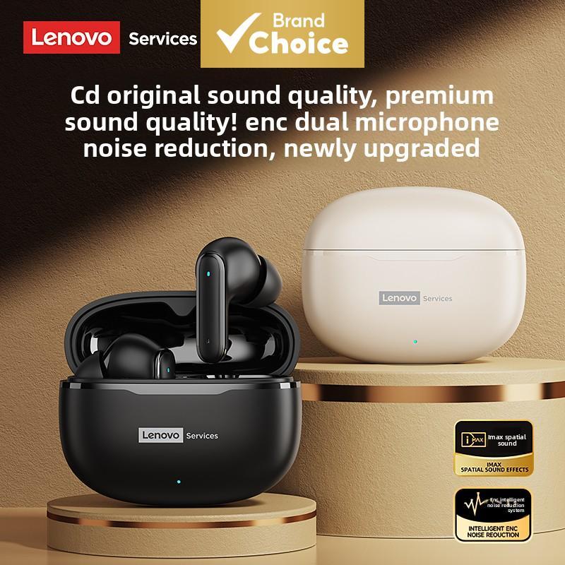 หูฟังไร้สายบลูทูธแบบอินเอียร์ของแท้ Lenovo LE229 TWS Hi-Fi เสียงไมโครโฟนหูฟังกันน้ําใหม่แบตเตอรี่เล่