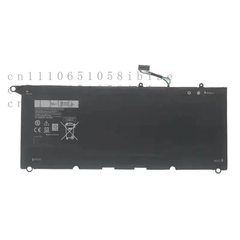 ใหม่ 7.4V 52Wh JD25G แบตเตอรี่แล็ปท็อปสําหรับ Dell XPS 13 9343 9350 13D-9343 P54G 0N7T6 5K9CP RWT1R 