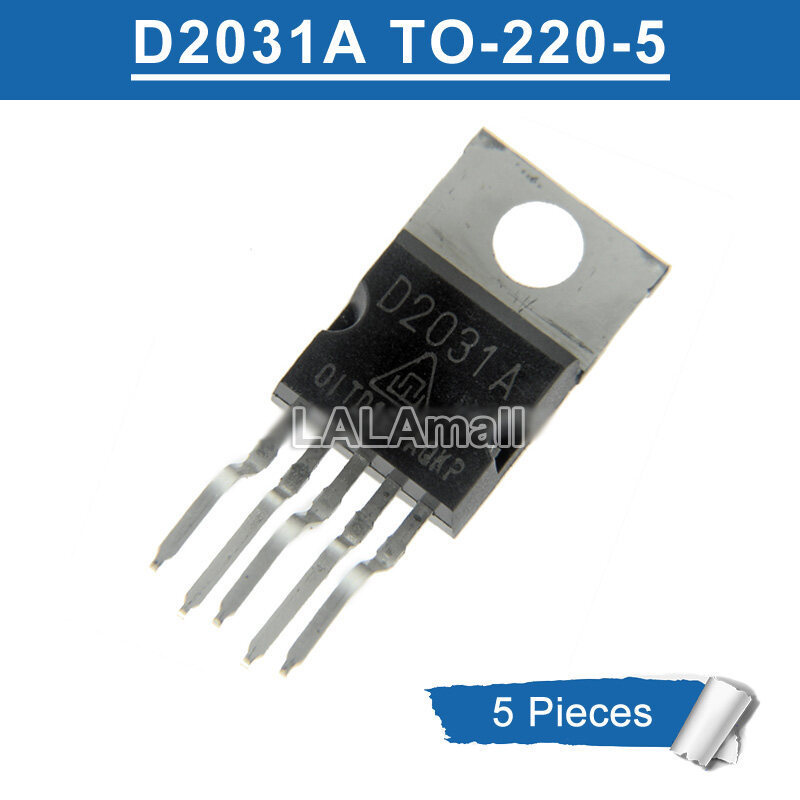 5pcs D2031A TO-220 CD2031A TO220-5 CD2031ACZ TO-220-5 Hi-Fi เครื่องขยายเสียงชิป IC ใหม่เดิม