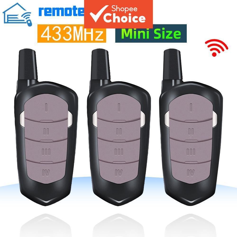 รีโมทคอนโทรลโรงรถ Duplicator 433 mhz ประตู Commands เปิด 433 92 mhz ไฟฟ้า Rolling รหัส Clone Access Portal Fixed Cod