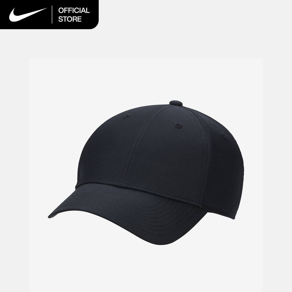Nike Dri-FIT Club Unstructured Metal Swoosh Cap - Black [FB5372-010]