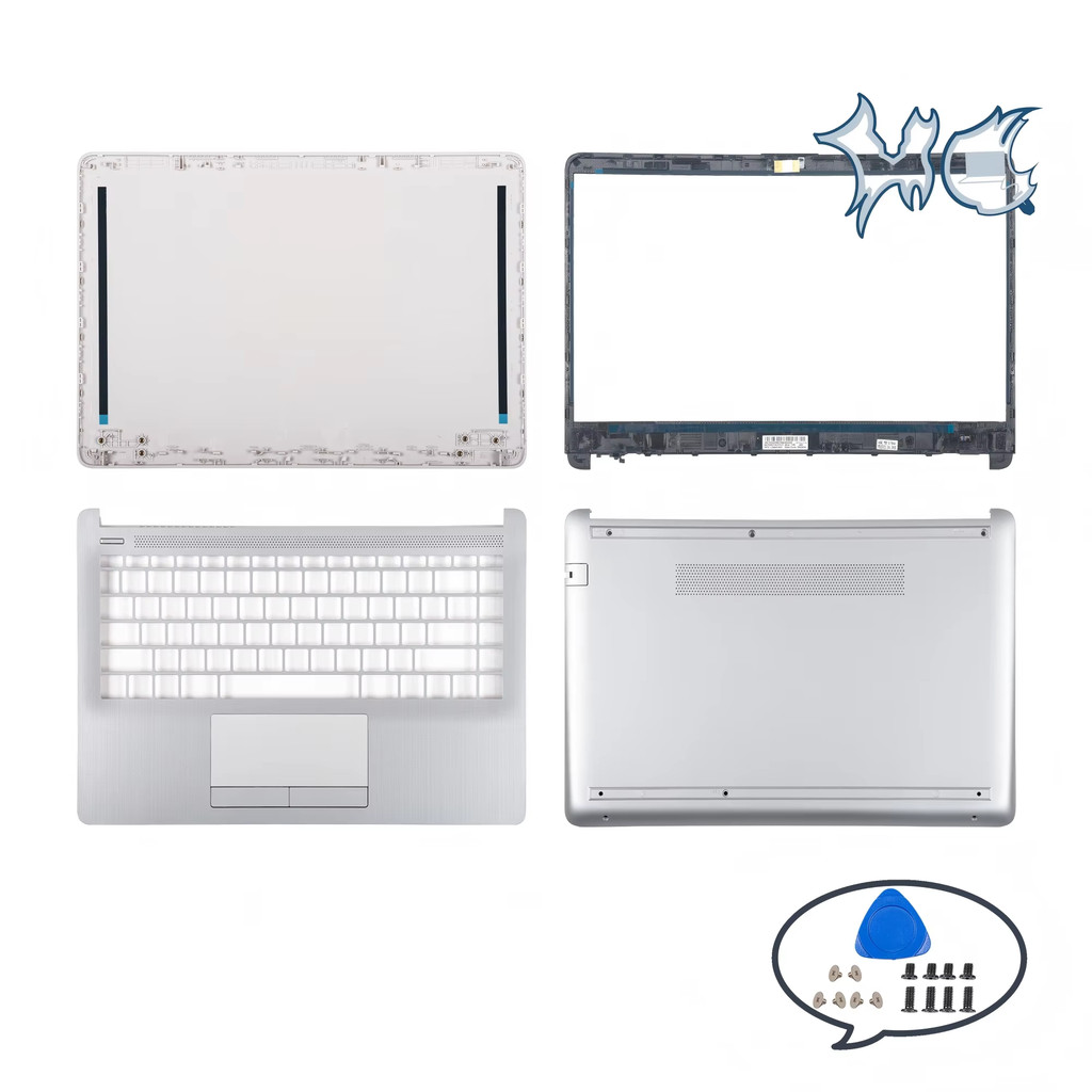 สําหรับ HP 240 G8 245 G8 14-CF 14S-CR 14-DF 14-DK TPN-I130 ฝาครอบด้านหลัง LCD/ด้านหน้า/Palmrest/ด้าน