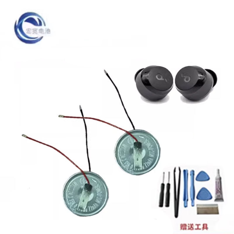[คลังสินค้าพร้อม] ยี่ห้อใหม่เหมาะสําหรับ Soundcore A25i/A20i เปิดหูฟังเปลี่ยนแบตเตอรี่พร้อมสายเคเบิล