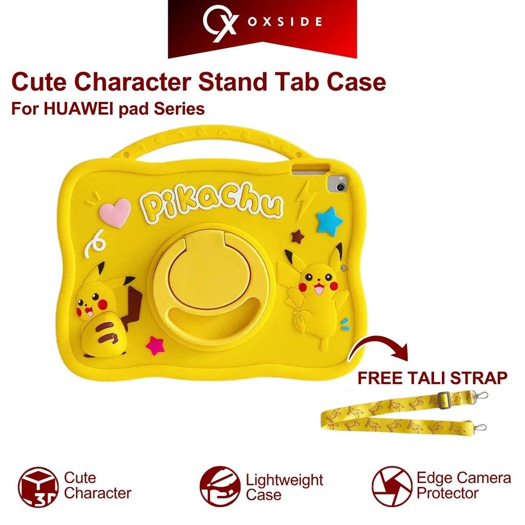 Huawei Matepad SE / Matepad 11.5 S / Matepad 11" / T10 S Casing Tablet 360 Standing Handle Free Stra