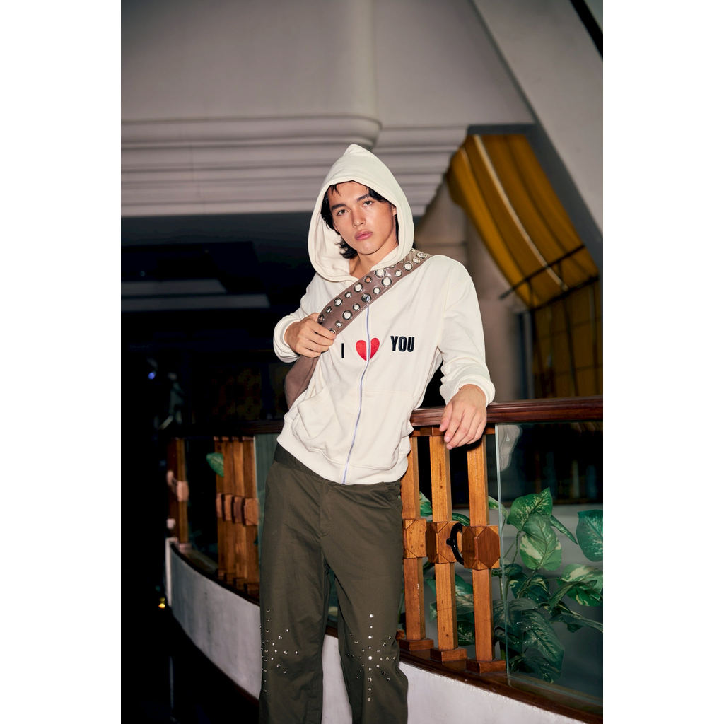 Piccoro - I <3 YOU Zipped Hoodie เสื้อฮู้ดดี้ไอเลิฟยู