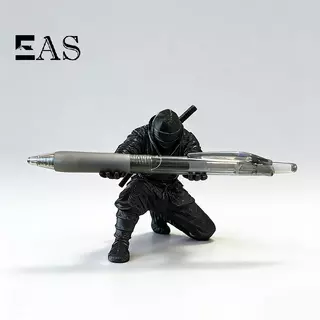 [EA] Creative Desk Organizer Knight Pen Holder Stand Themed Resin Decor สําหรับศิลปิน Writers Home Office Workspace TH