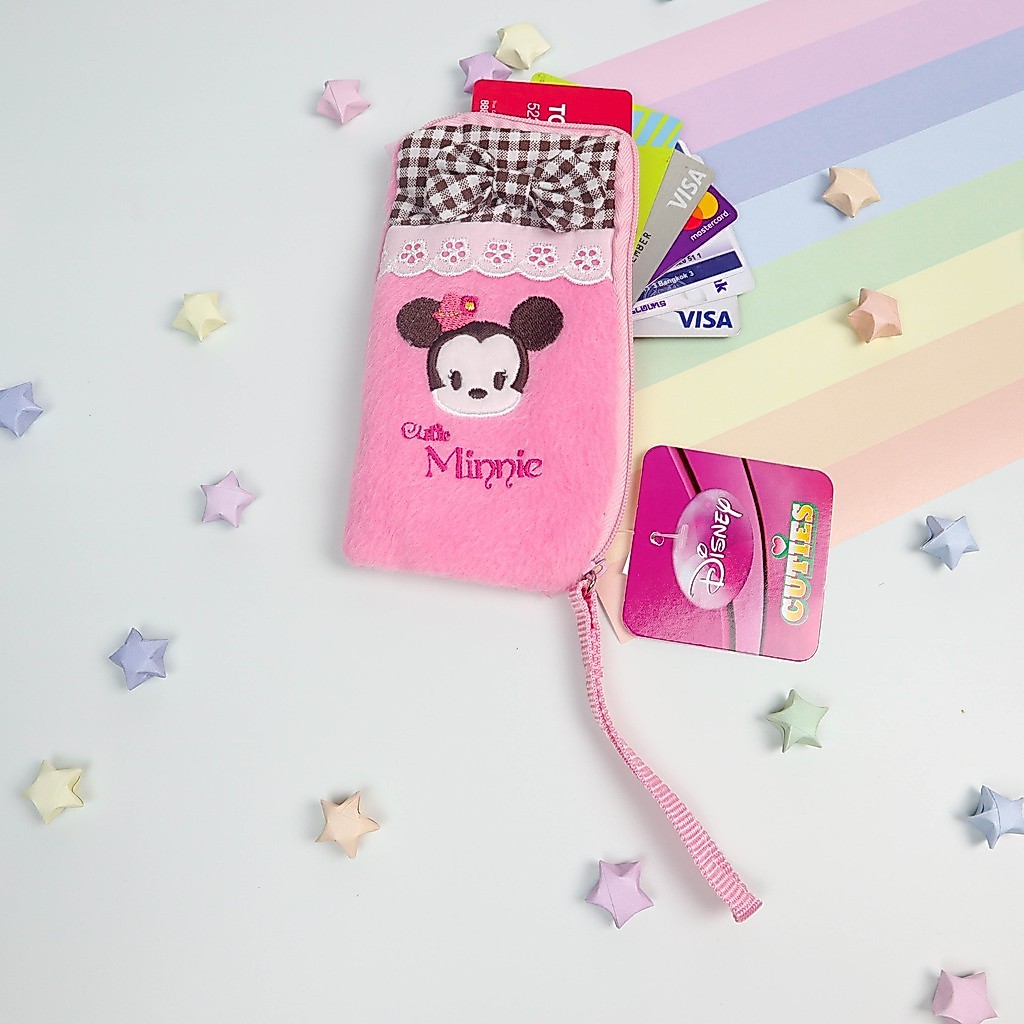 ลดล้างสต๊อก กระเป๋าใส่โทรศัพท์ Cuites Pooh Tigger Eeyore Piglet