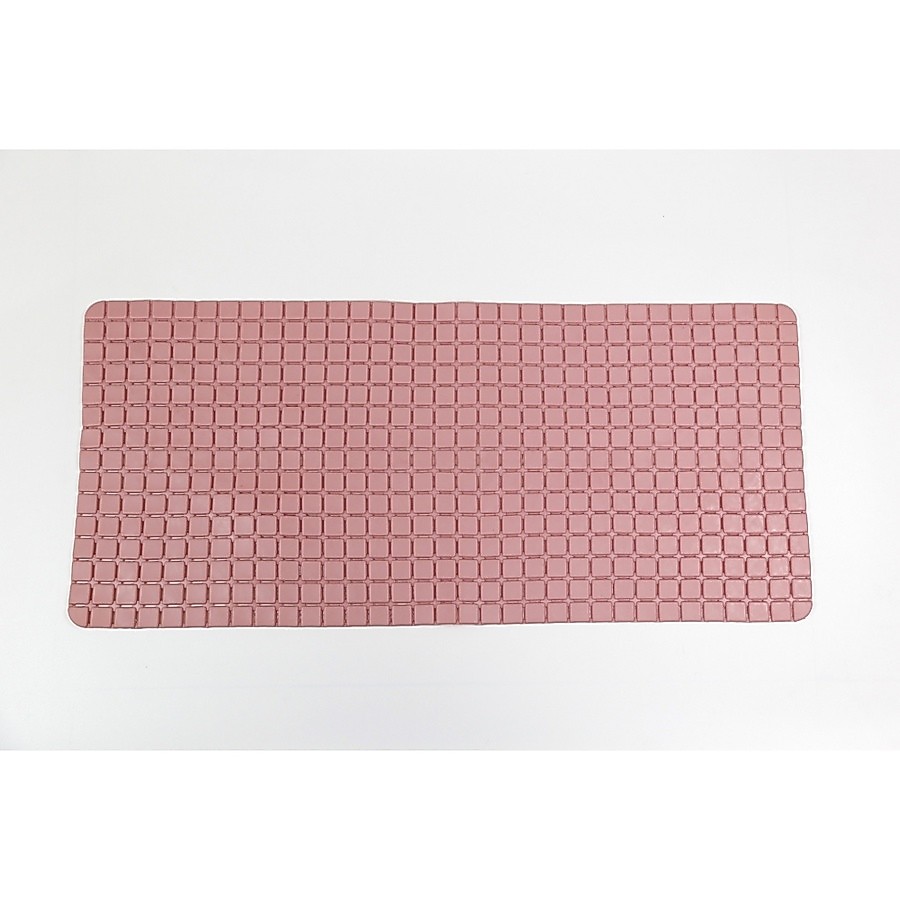 GlobalHouse Primo พรมกันลื่นPVC  รุ่น EDJJ05-PK ขนาด 35x78 ซม. สีชมพู สินค้าของแท้คุณภาพดี