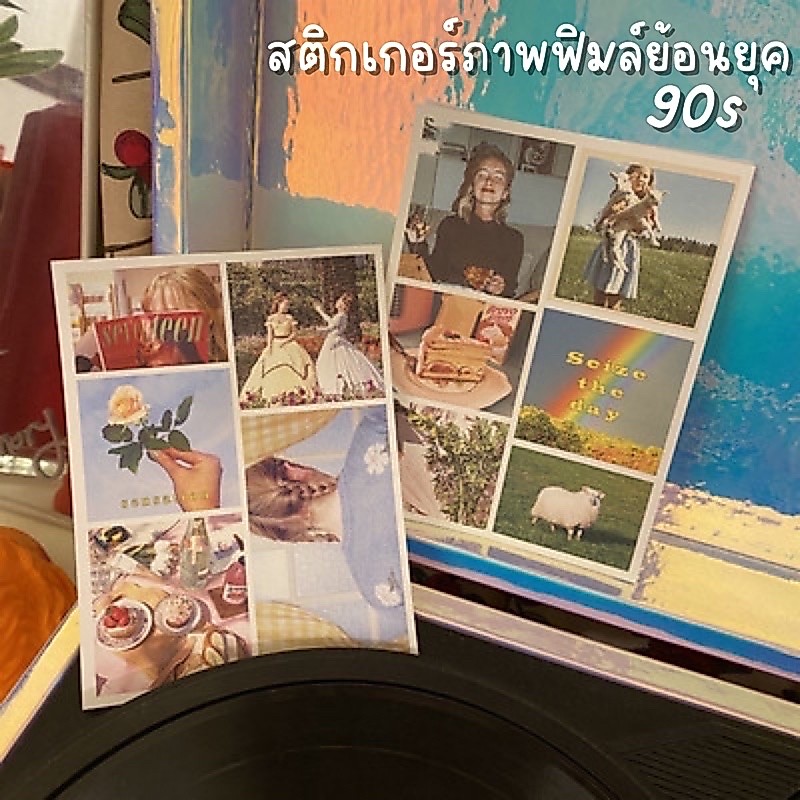 จัดส่งไว (139)สติกเกอร์ภาพวินเทจสำหรับตกแต่ง