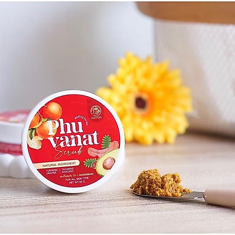 สครับ Phu vanat สครับผิวใส