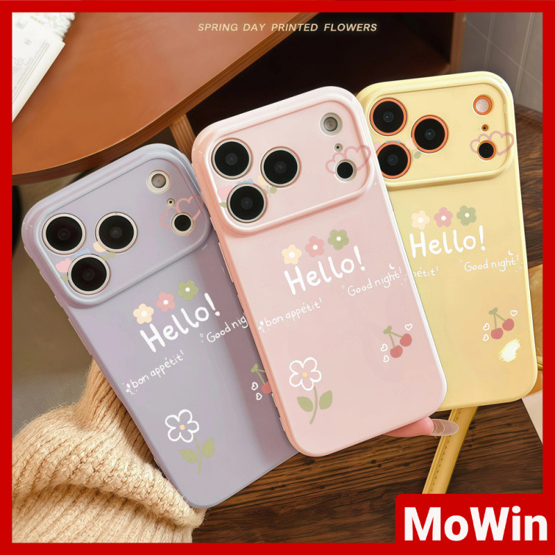 Mowin Case - เคสโทรศัพท์รูปหัวใจ นุ่มแวววาว ใช้ได้กับเคส iPhone 11 และ iPhone 17 Pro Max วันดีหวัง