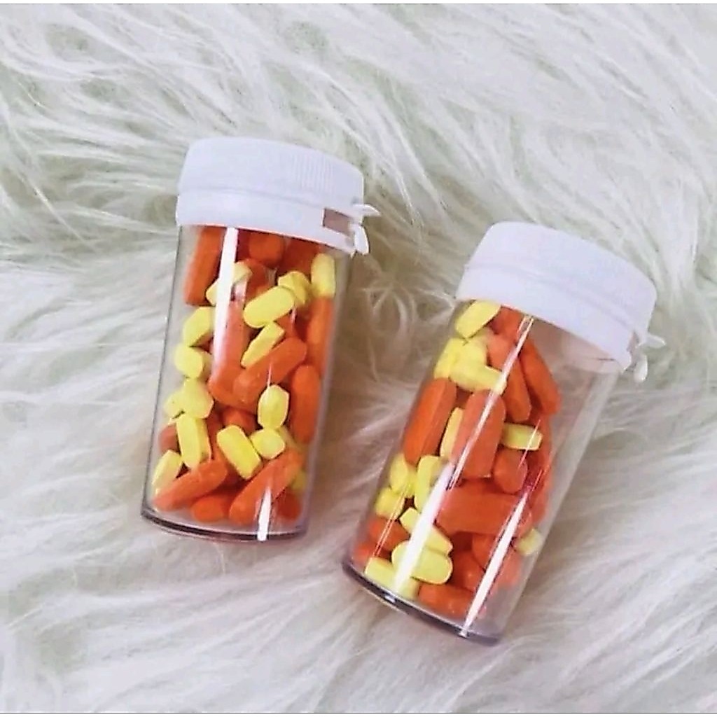 ลูกอมวิตตามินส้มเหลือง แท้100% (กดผ่านวีดีโอลด 40% ลดสูงสุก100 บาท)