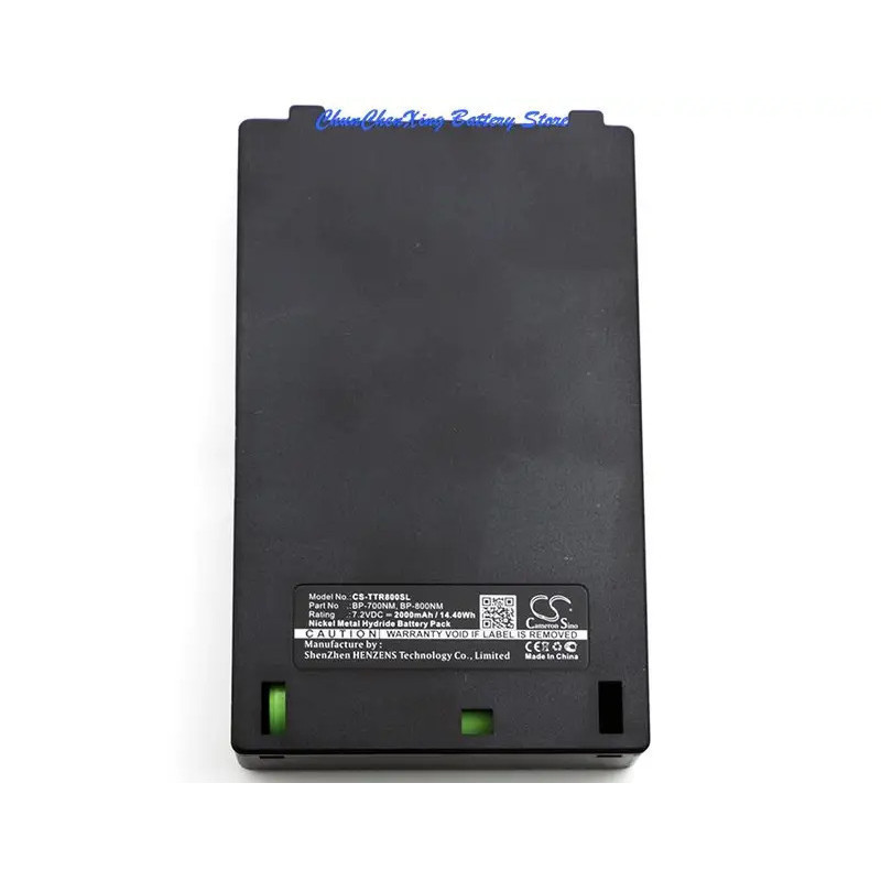 Cameron Sino 2000mAh แบตเตอรี่ BP-700NM สําหรับ TELEX RKP-4, TR-1, TR-700, TR-800, TR-80N, TR-825, T