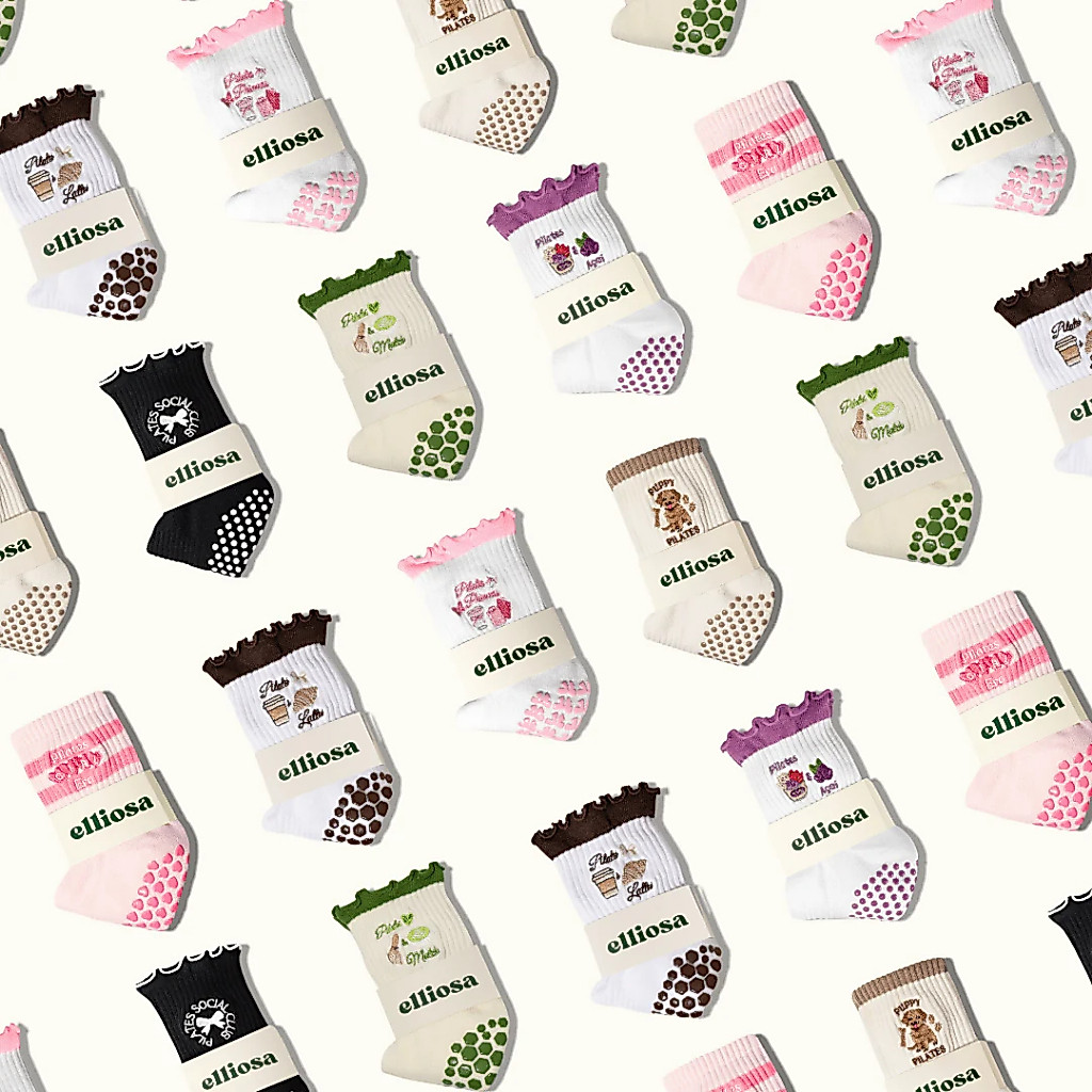 [Pre-Order] Elliosa Grip Socks ถุงเท้า Pilates คุณภาพ Premium จากอเมริกา