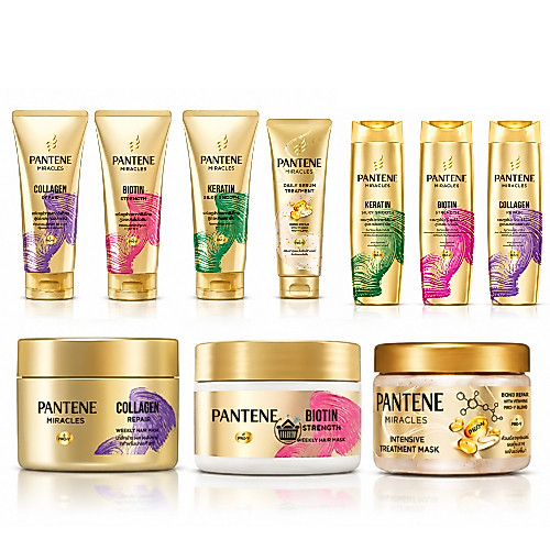 Pantene แพนทีน แฮร์ มาสก์ แชมพู นวด ทรีทเมนท์ 300 ml. 180 ml. 170ml. 250ml.
