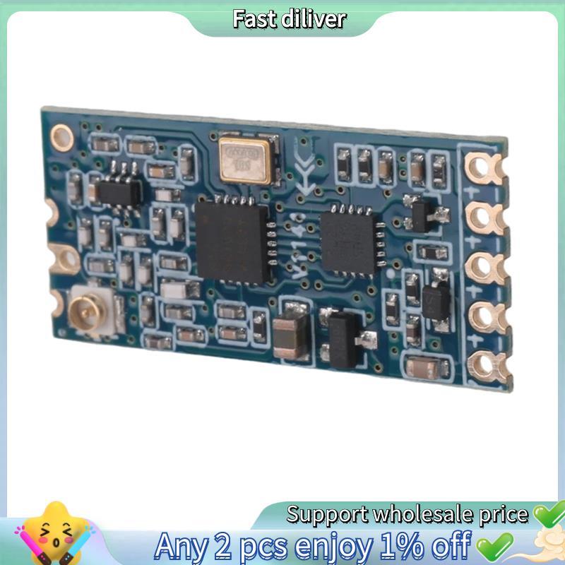 -12 433Mhz SI4463 โมดูลพอร์ตอนุกรมไร้สาย 1000M เปลี่ยนบลูทูธ HC12
