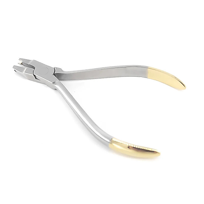 ทันตกรรมฟรีตะขอ CLAMP Forceps ฟรี Hook CLAMP Forceps Crimpable Hook ตําแหน่งสแตนเลสคีมจัดฟันเครื่องม