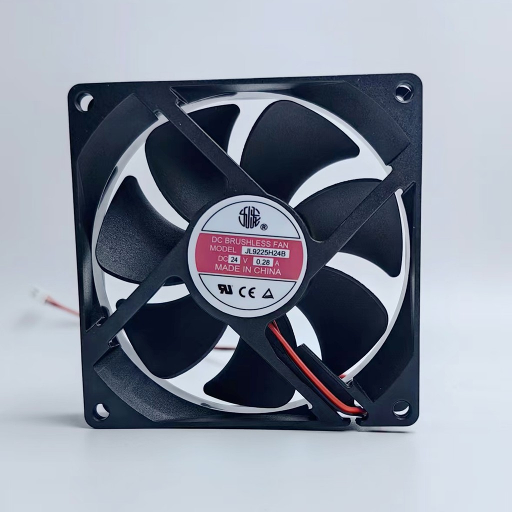 JL9225H24B DC24V 0.28A 9.2CM 9225 เครื่องเชื่อมไฟฟ้าอินเวอร์เตอร์พัดลมหม้อน้ํา