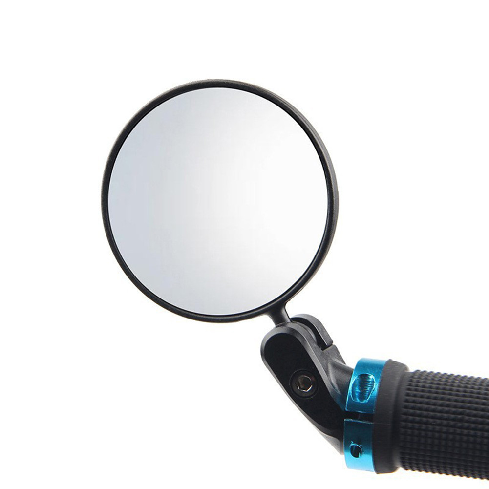 <Thebest>Bicycle Rear View Mirror Fits 18 To 22mm Handlebars Impact-resistant Nylon FrameHot Sale