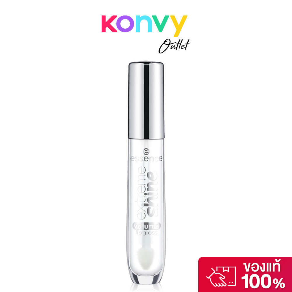 essence Extreme Shine Volume Lipgloss 5ml #01 เอสเซนส์ ลิปกลอสสีใส เนื้อลิปมันวาว.