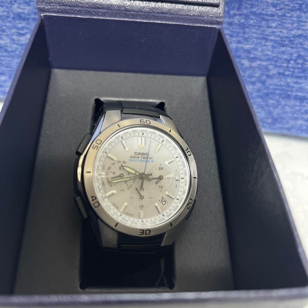 CASIO WAVE CEPTOR Watch Radio Solar WVQ-M410-7AJF  White