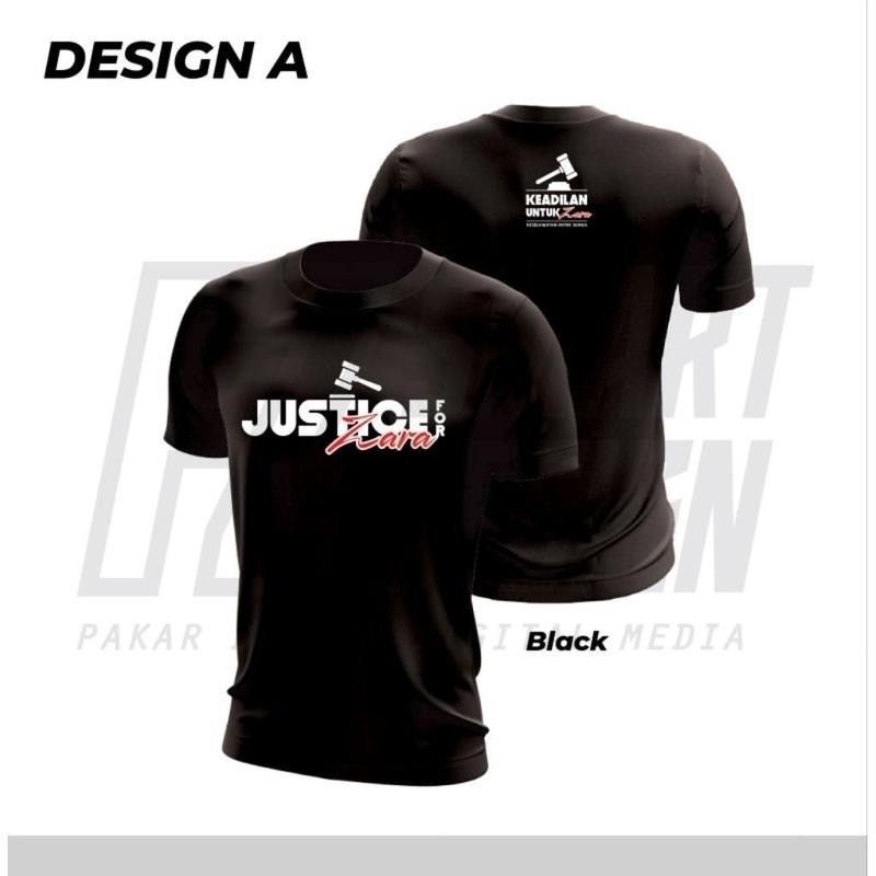 2025 justice สําหรับ Zara Qairina Clothes เสื้อยืดแขนสั้นS-5XL น่ารัก