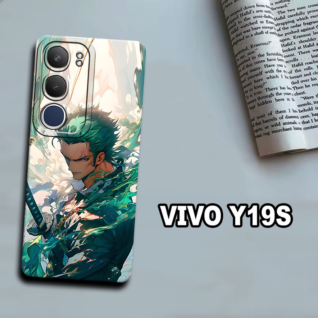 S37-Softcase procamera สําหรับ VIVO Y19S 2024 ล่าสุด - VIVO Y19S - วัสดุยางยืดหยุ่น-อะนิเมะ HP-case 