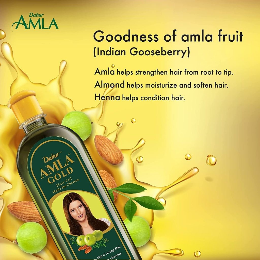 Amla Gold Hair Oil น้ำมันบำรุงผม ขนาด 200 ml รูปที่ 6