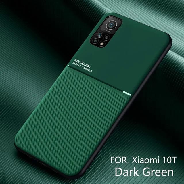 สําหรับ Xiaomi Mi 10T Pro กรณีรถแม่เหล็กหนังกรอบนุ่ม Funda บนสําหรับ Xiaomi Mi 10T Pro Mi10T Pro 5G เคสโทรศัพท์ Capa อุปกรณ์เสริมมือถือ