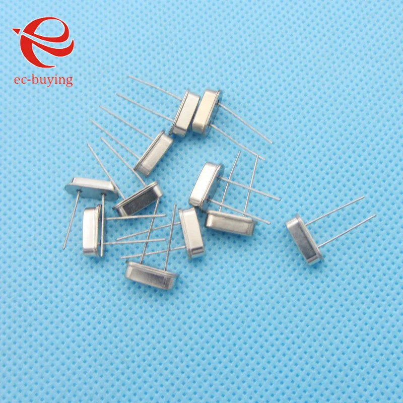 10 ชิ้น/ล็อตคริสตัล Oscilator 18.432MHz 18.432 MHz 18.432M Hz Mini Passive Resonator ควอตซ์ HC-49S