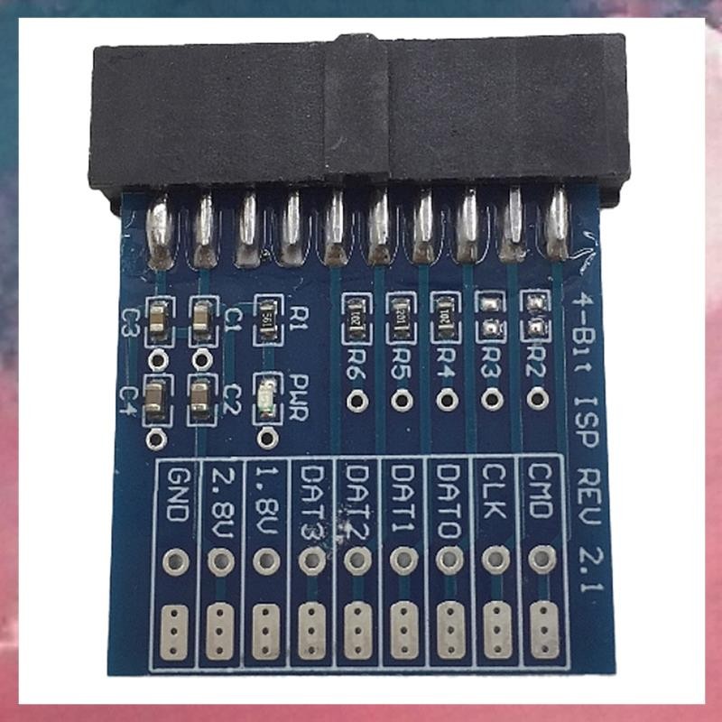 อะแดปเตอร์ใหม่ JTAG , ISP 4-BIT ISP REV 2.1 สําหรับ Easy Jtag Plus Box / เครื่องมือ ESAYJTAG
