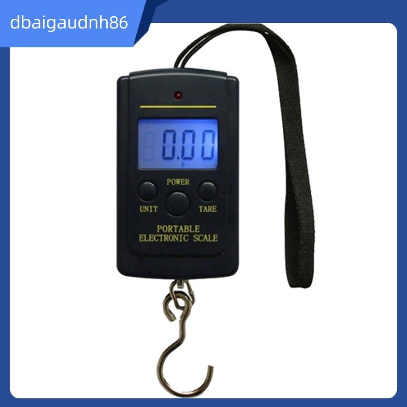 READY STOCKA060 Rope Portable Scale Pocket กระเป๋าเดินทางสําหรับ 40kg/10g พร้อมเชือก