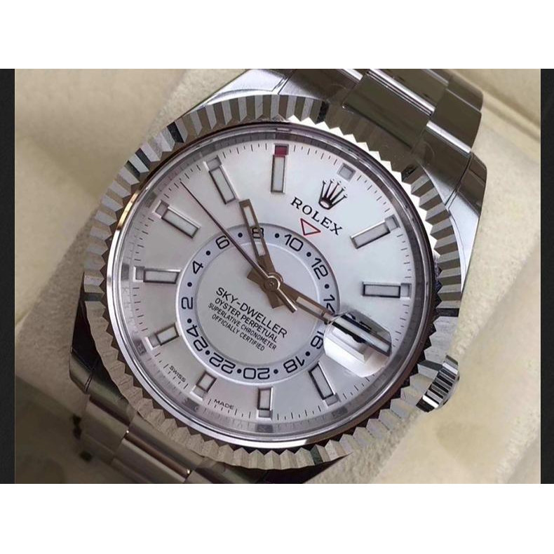Rolex Rolex Rolex Rolex Indulgence Series สแตนเลสอัตโนมัตินาฬิกาผู้ชายนาฬิกา m326934