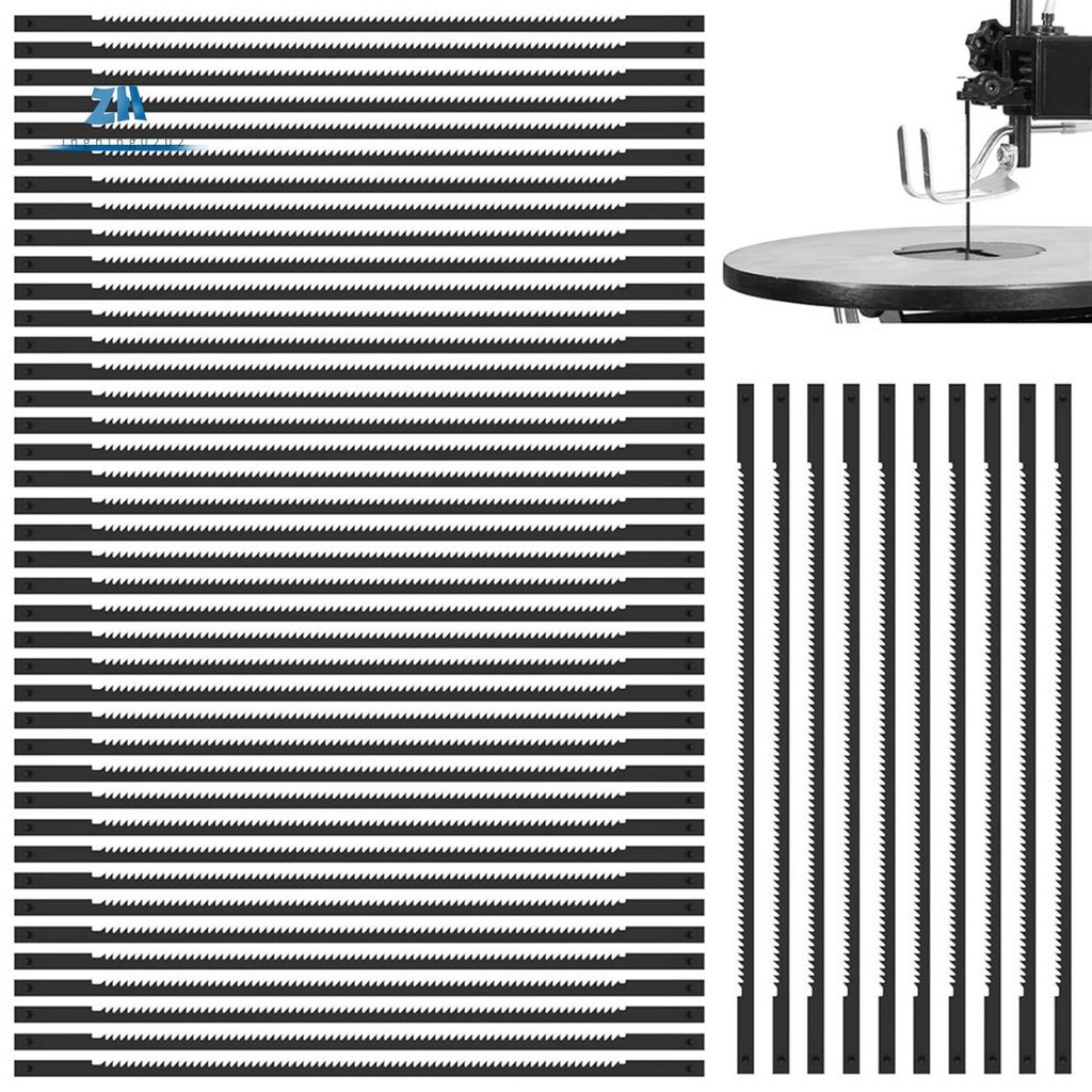 45 ชิ้น 5 นิ้ว Pin End Scroll Saw Blade, 18TPI Scroll Saw Blade Pin End สําหรับ 3921/3922 SK5, สําหร