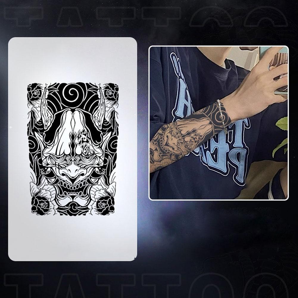 Creative กันน้ําชั่วคราว Tattoo สติกเกอร์สําหรับ Big Sleeve Art Arm V7t2 Body Design Y4f3 R4p6