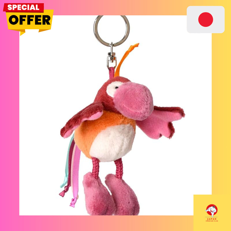 [NICI] Keychain Parrot Verano Pink 10cm Bird 2025 Kids W8×D8×H10cm /direct from Japan