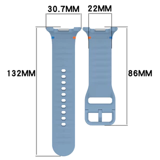 【สาย+เคส】สายนาฬิกาซิลิโคนสุดเจ๋ง Samsung Galaxy Watch 8 40mm 44mm รุ่นใหม่ล่าสุด ทนทาน