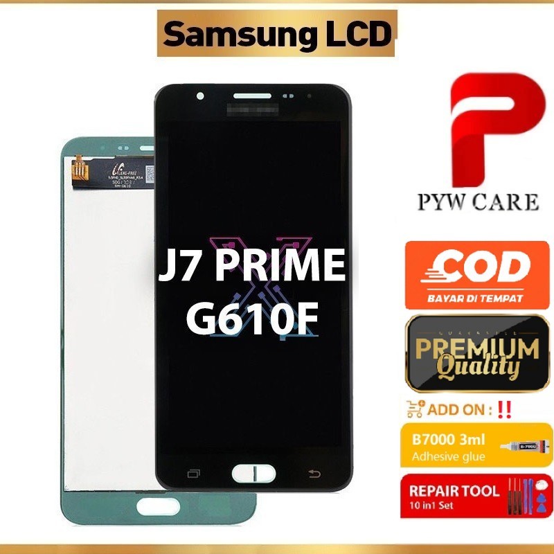 หน้าจอ LCD ที่รองรับสําหรับ Samsung J7 Prime หน้าจอ LCD