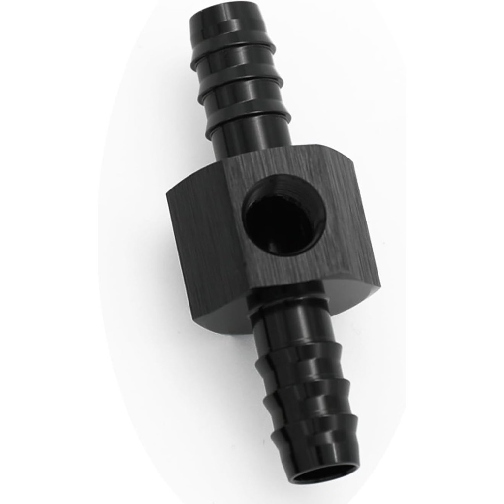 5/16 Barb ถึง 5/16" (8 มม.) Barb พร้อม 1/8" NPT Sensor Gauge Port ท่อ Tube Fitting การใช้ความดัน Tak