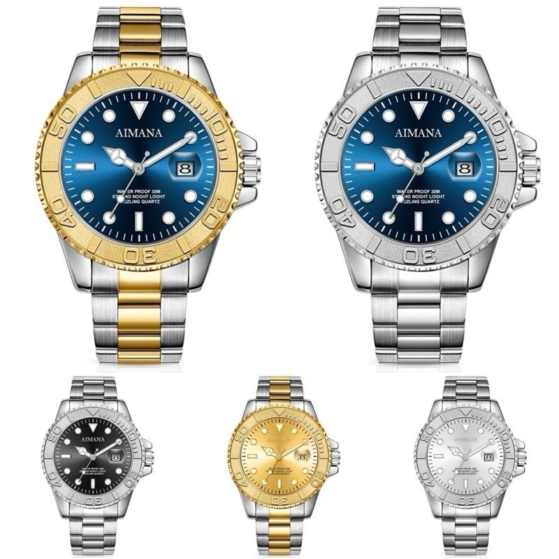 นาฬิกาข้อมือ AIMANA รุ่น 8616 หน้าปัด 42.5 มิล Unisex สามารถใส่ได้ทั้งชาย และ หญิง หน้าปัดขนาด 42 มิ