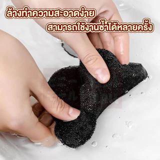 【VINIMALL คุณภาพดี】ฟองน้ำซักผ้า สำหรับดักจับเศษจนสัตว์เลี้ยง ในเครื่องซักผ้า CTN4003 S24