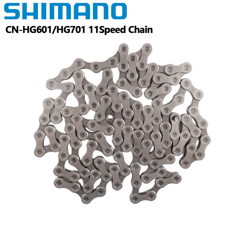สายโซ่จักรยานเส้นทางและขึ้นเขา SHIMANO HG701/HG601 แบบ 11 สปีด ของแท้