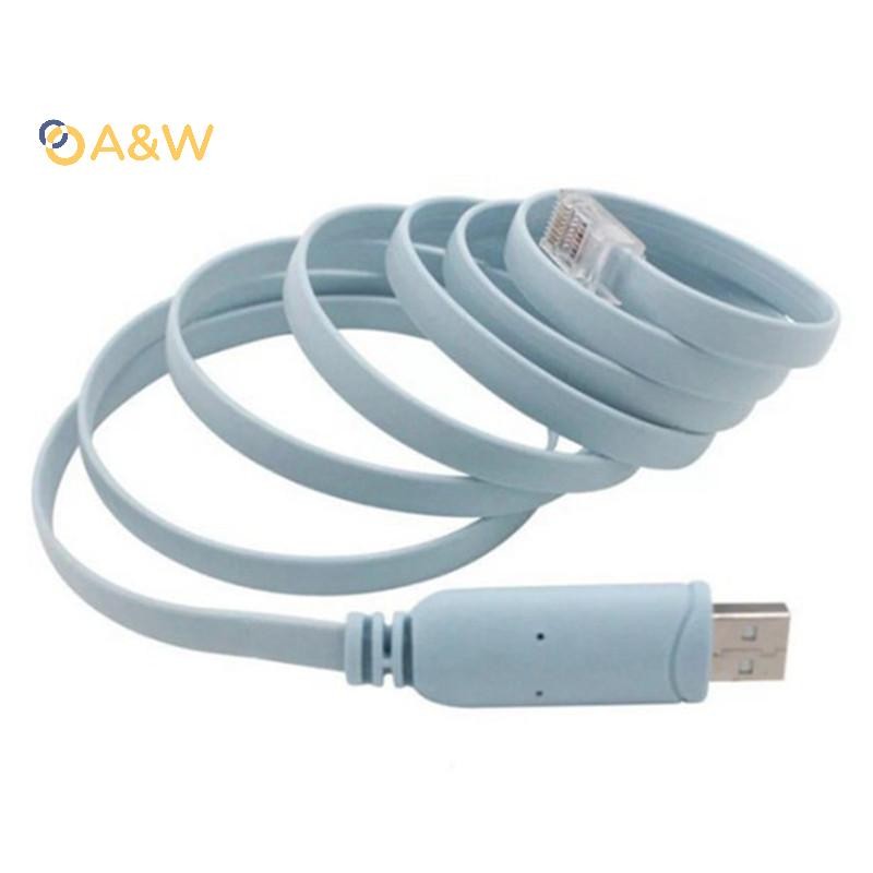 A&W USB to RJ45 สําหรับสายคอนโซล Cisco USB ใหม่