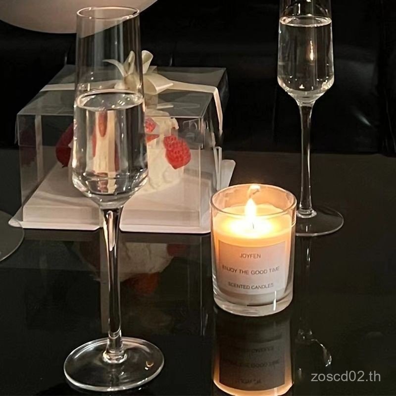 ราคาต่ํา Nordic ins สไตล์ Influencer ร้านอาหารโซดาฟองถ้วยน้ําขนาดเล็กครั้งมูลค่าสูง Goblet แก้วแชมเป