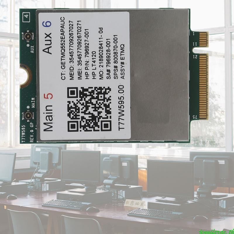 Jenniferac Mini สําหรับ M 2 Lte 4G WAN การ์ด T77W595 สําหรับ hp-EliteBook 745 G3 820 840 850