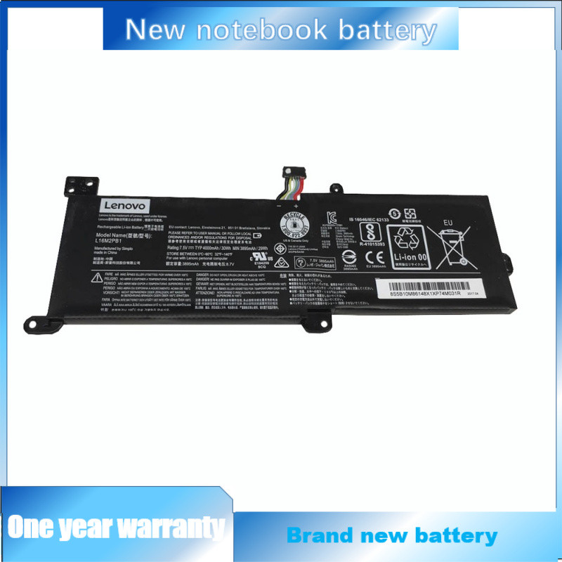 original batteryแบตเตอรี่แล็ปท็อปใหม่ LENOVO L16M2PB1/L16M2PB2/L16L2PB2/L16L2PB3/L16C2PB2/L16S2PB2